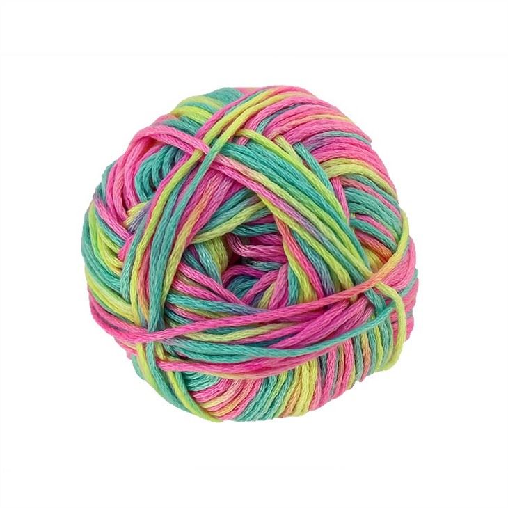cotton acrylic blend yarn