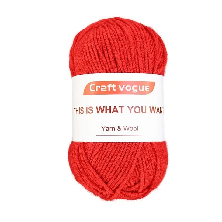 60 cotton 40 acrylic yarn