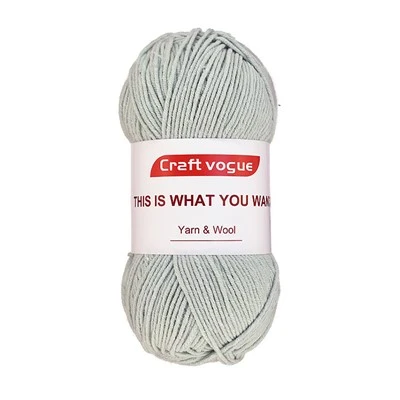 เส้นด้ายฝ้ายผสม Worsted Weight