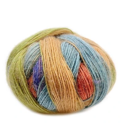 เส้นด้ายขนแกะ Merino Aran นุ่มสำหรับถัก